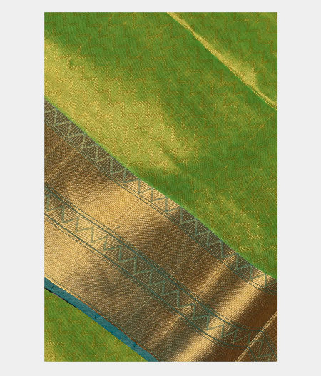 Light Green  Silk Cotton Saree T207249-image