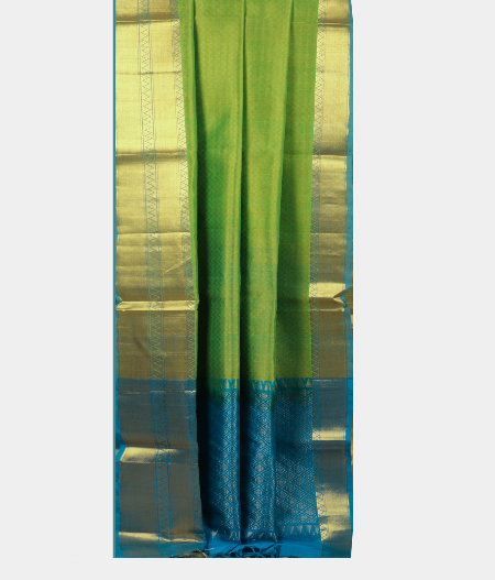 Light Green  Silk Cotton Saree T2072492