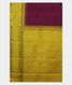 Purple Handwoven Kanjivaram Silk Saree T2242474