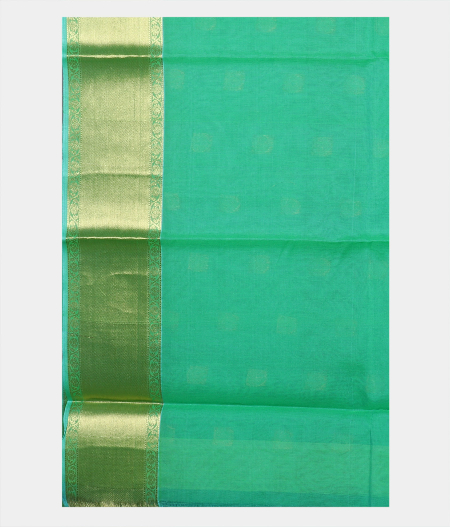 Green Silk Cotton Saree NF118673