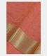 Pinkish Orange  Silk Cotton Saree NI125 1