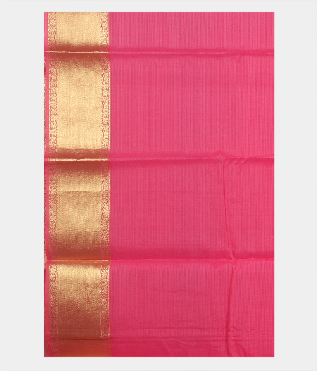 Pink Silk Cotton Saree NI1183