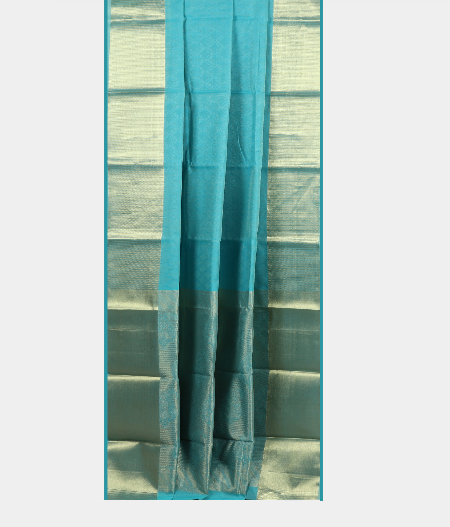 Blue Silk Cotton Saree NG16232