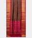 Brown Ikat Silk Saree T2045912