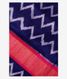 Blue Ikat Silk Saree T1711291