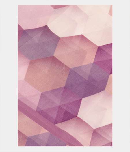 Lavender Georgette Printed Silk Saree T224402-image
