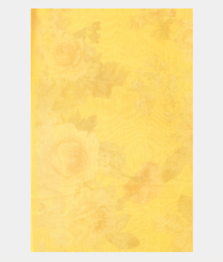 Yellow Georgette Printed Silk Saree T2243953