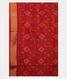 Black Ikat Silk Saree T2045843