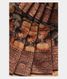 Black Tussar Printed Saree T2244123
