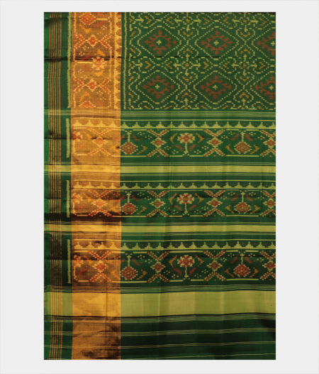 Green Patola Silk Saree T2133204