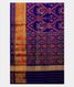 Navy Blue Patola Silk Saree T2161384