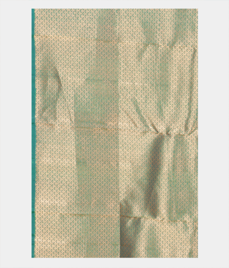 Peacock Green Handwoven Kanjivaram Silk Saree T1934463