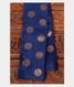 Blue Handwoven Kanjivaram Silk Saree T2155291
