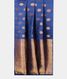 Blue Handwoven Kanjivaram Silk Saree T2155292