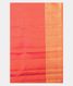 Pinkish Orange Handwoven Kanjivaram Silk Saree T2178393