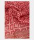 Dark Peach Kora Organza Printed Saree T2243232
