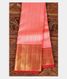 Peach Handwoven Kanjivaram Silk Saree T2126991