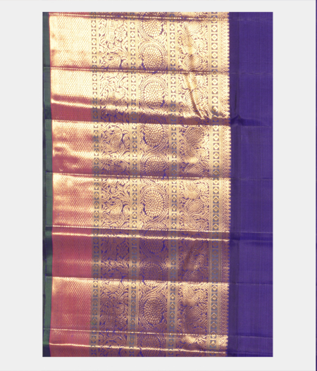Lavender Pink Handwoven Kanjivaram Silk Saree T2194733