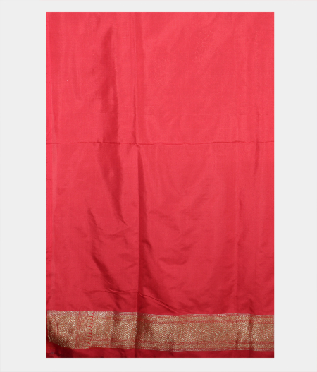 Bottle Green Banaras Silk Saree T2258883