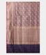 Dark Blue Banarasi Silk Saree T2258734