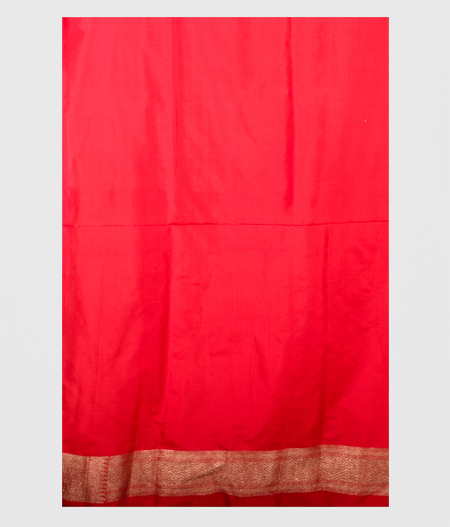 Yellow Banarasi Silk Saree T2258953