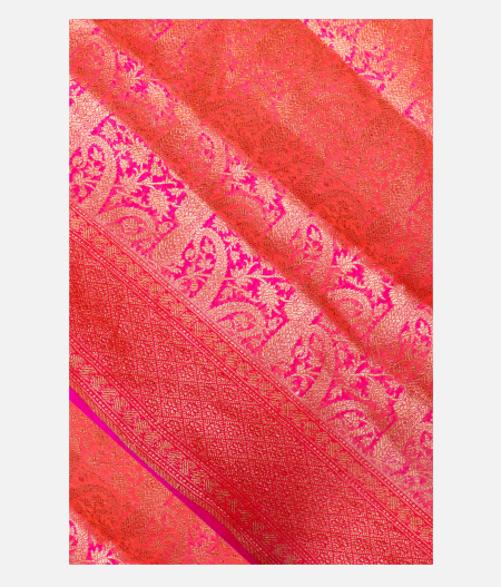 Pink Banarasi Silk Saree T225856-image