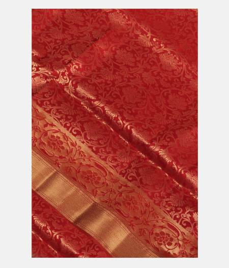 Red Soft Silk Saree T224674-image