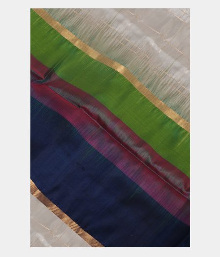 Silver Soft Silk Saree T176347-image