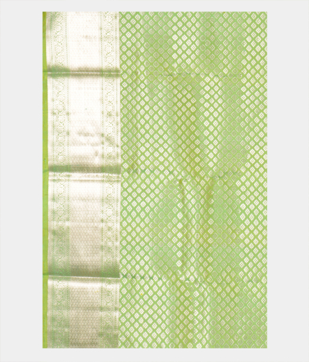 Green Handwoven Kanjivaram Silk Saree T2212533