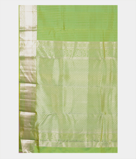 Green Handwoven Kanjivaram Silk Saree T2212534