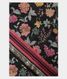 Black Egyptian Printed Cotton Saree T2261741