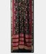 Black Egyptian Printed Cotton Saree T2261742
