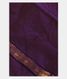 Purple Silk Cotton Saree T2072801