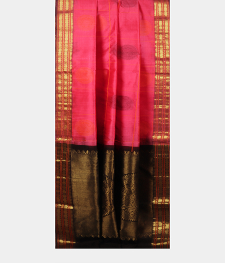 Pink Silk Cotton Saree T1890582