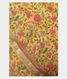 Yellow Egyptian Printed Cotton Printed Saree T2261721