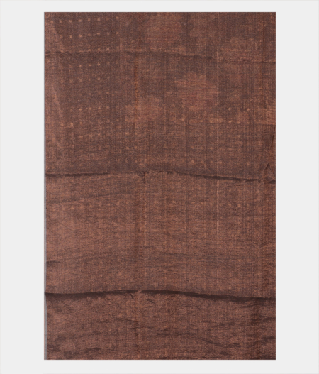 Black Tussar Printed Saree T2254063