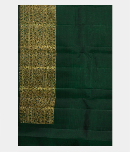 Green Handwoven Kanjivaram Silk Saree T2126023