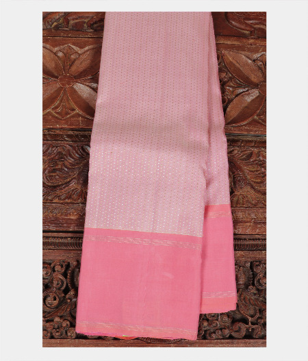 Light Pink Handwoven Kanjivaram Silk Saree T217785-image