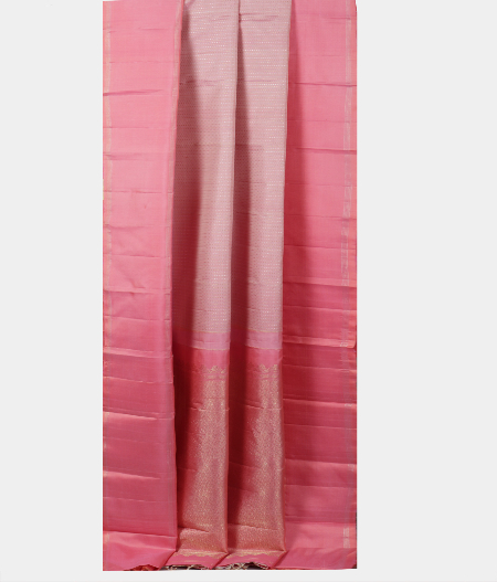 Light Pink Handwoven Kanjivaram Silk Saree T2177852