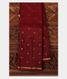 Maroon Handwoven Kanjivaram Silk Saree T2083701