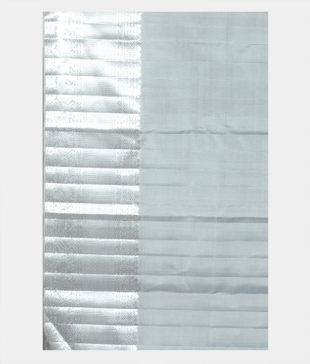 Light Blue Handwoven Kanjivaram Silk Saree T2253743