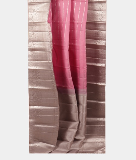 Pink Handwoven Kanjivaram Silk Saree T2220022