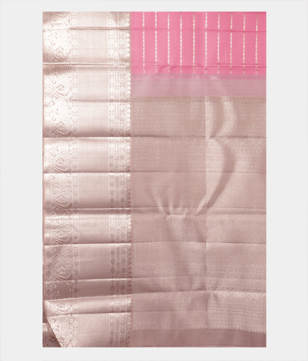 Pink Handwoven Kanjivaram Silk Saree T2220024