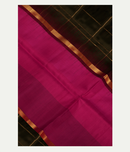 Black Soft Silk Saree T176344-image