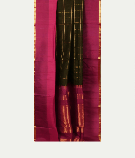 Black Soft Silk Saree T1763442