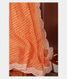 Orange Kora Organza Printed Saree T2247451