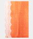 Orange Kora Organza Printed Saree T2247454