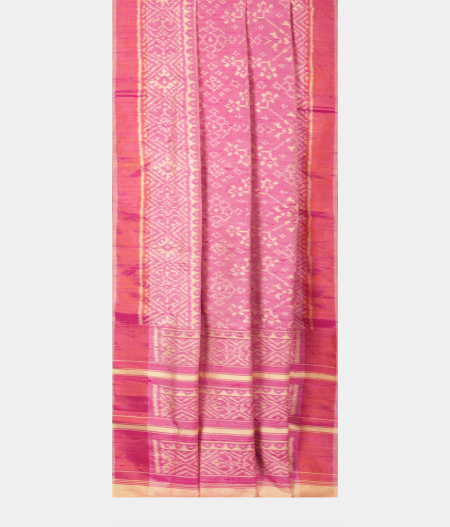 Pink Patola Silk Saree T2247862
