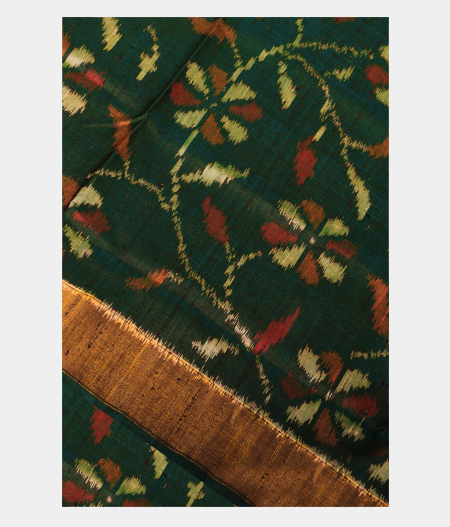 Green Patola Silk Saree T224778-image
