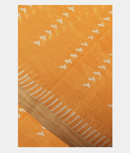 Yellow Kota Cotton Saree T217712-image